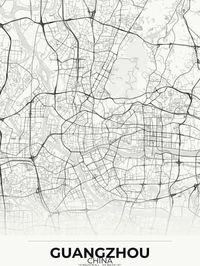 Guangzhou Custom Map Print