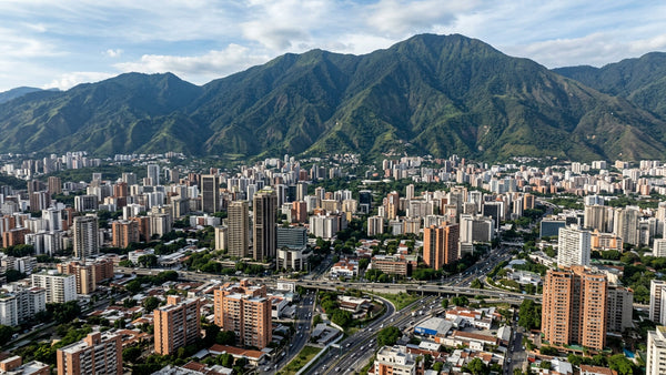 Venezuelan Diaspora A Custom Map Of Caracas Maracaibo Your Hometown
